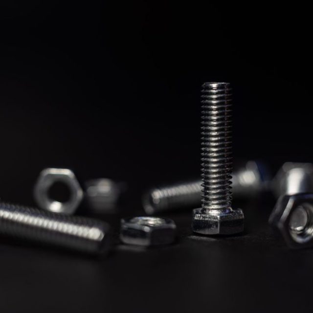 Stainless steel bolts and nuts